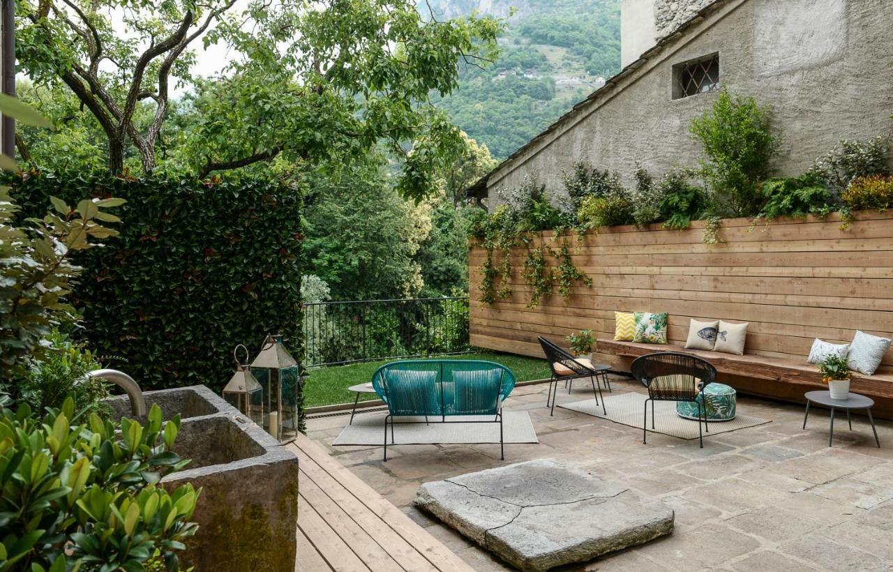 Palazzo Giani Apartman Chiavenna Kültér fotó